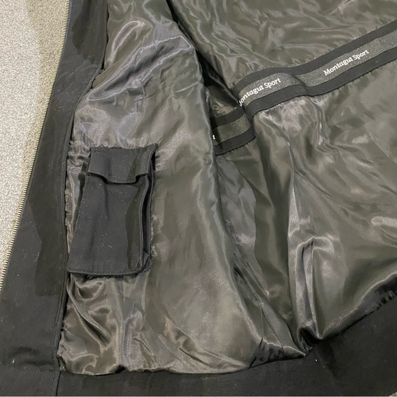 Montagut Paris Sport Black Men’s Jacket Size Medium - Picture 6 of 11